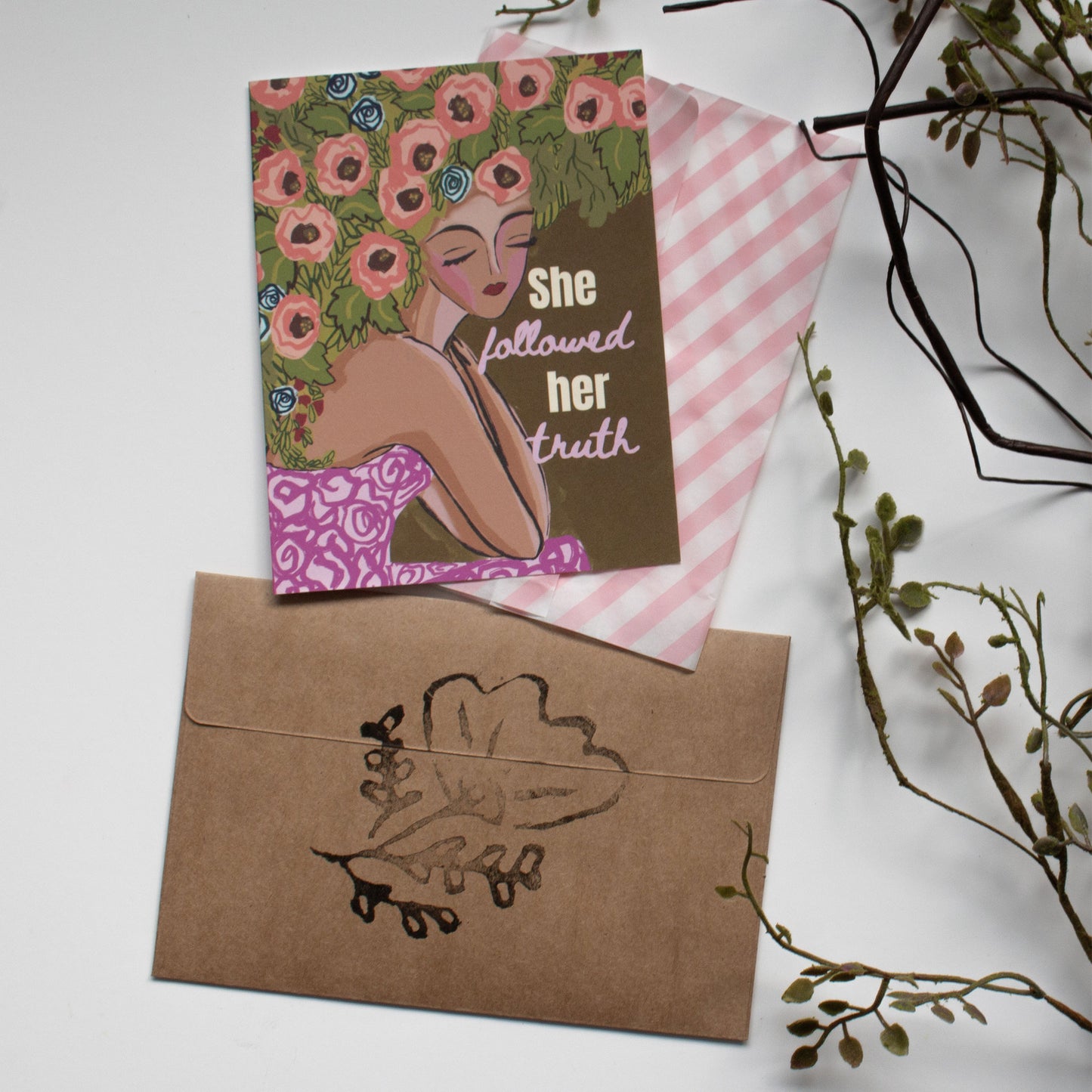 Floriography Art Print Snail Mail Club: Monthly Happy Mail Delivery