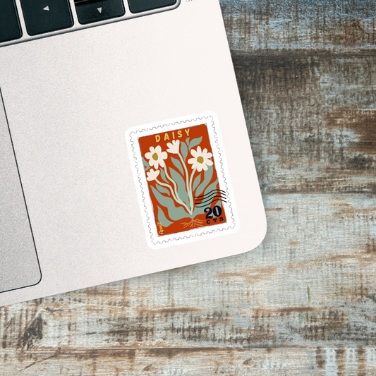 Birth Flower Vinyl Sticker Pick Your Month