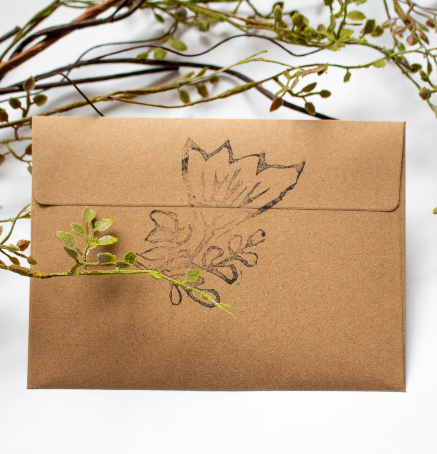 Floriography PLUS Art Print Snail Mail Club: Monthly Happy Mail Delivery + Floral Postcard and Message Reveal
