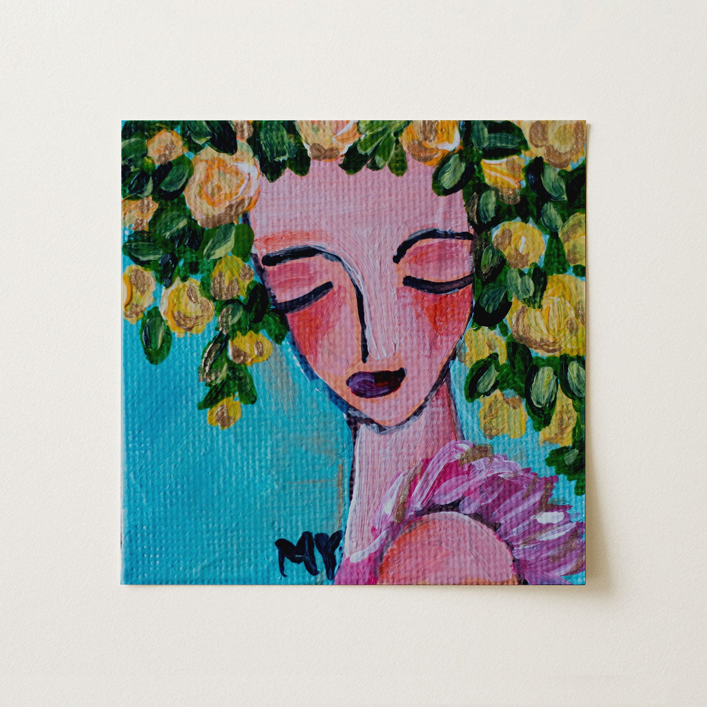 Abundance | Botanical Fine Art Print 8"x8" | Part of The 100 Muses Project