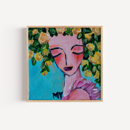 Abundance | Botanical Fine Art Print 8"x8" | Part of The 100 Muses Project