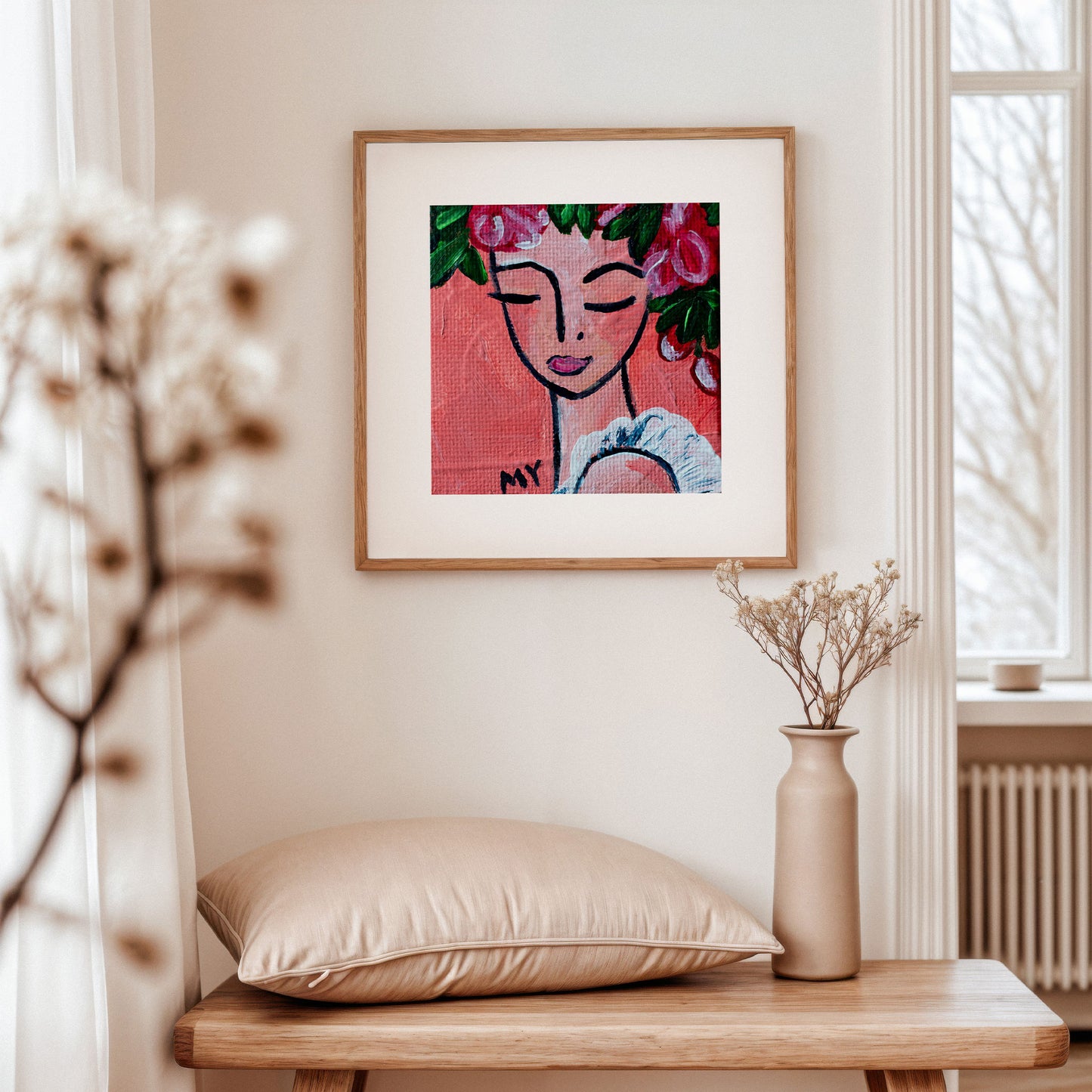 Always | Botanical Fine Art Print 8"x8" | Part of The 100 Muses Project