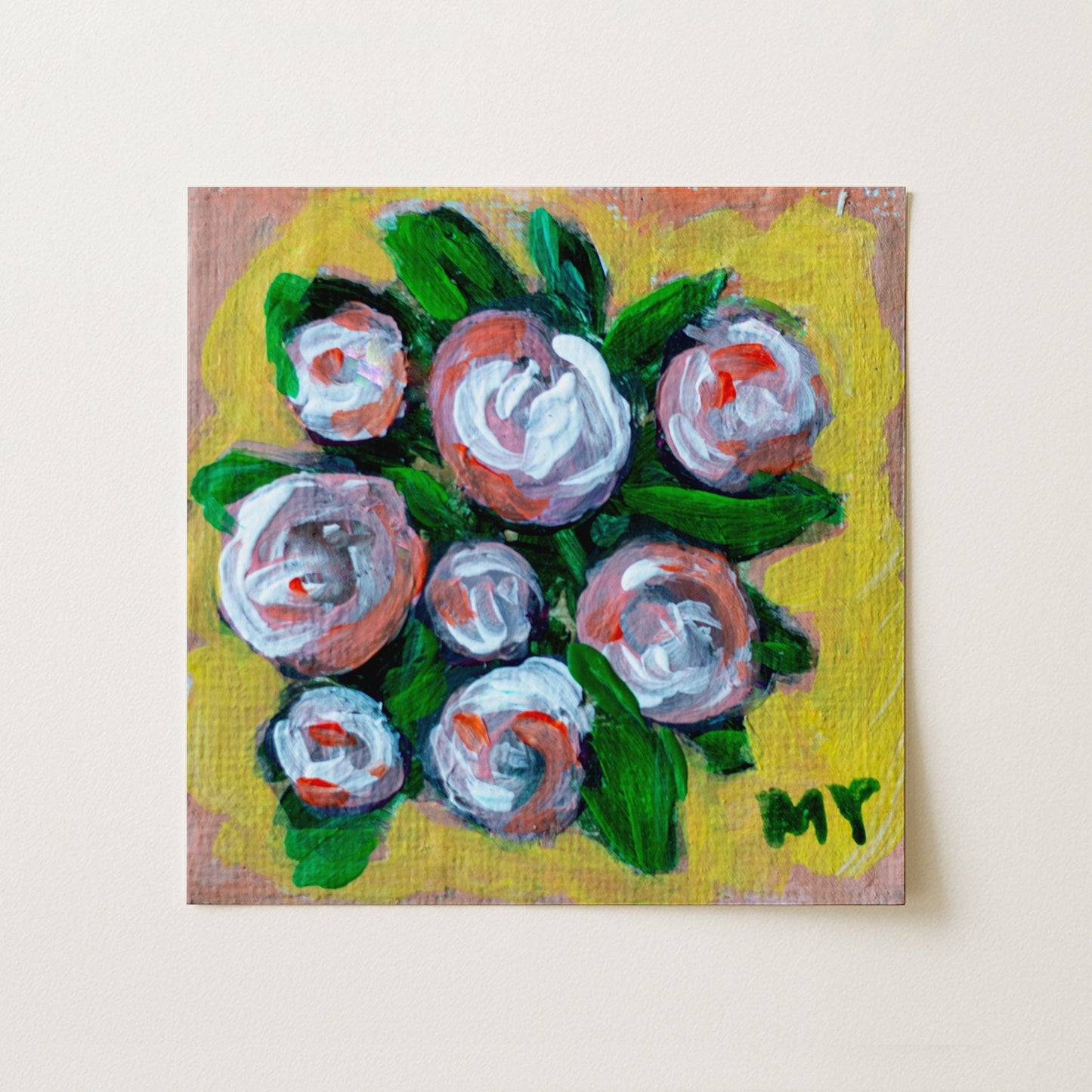 Blossoms | Botanical Fine Art Print 8"x8" | Part of The 100 Muses Project