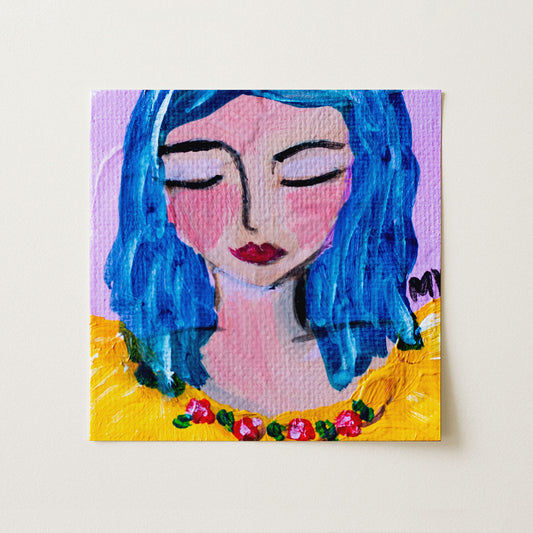 Cielo | Botanical Fine Art Print 8"x8" | Part of The 100 Muses Project