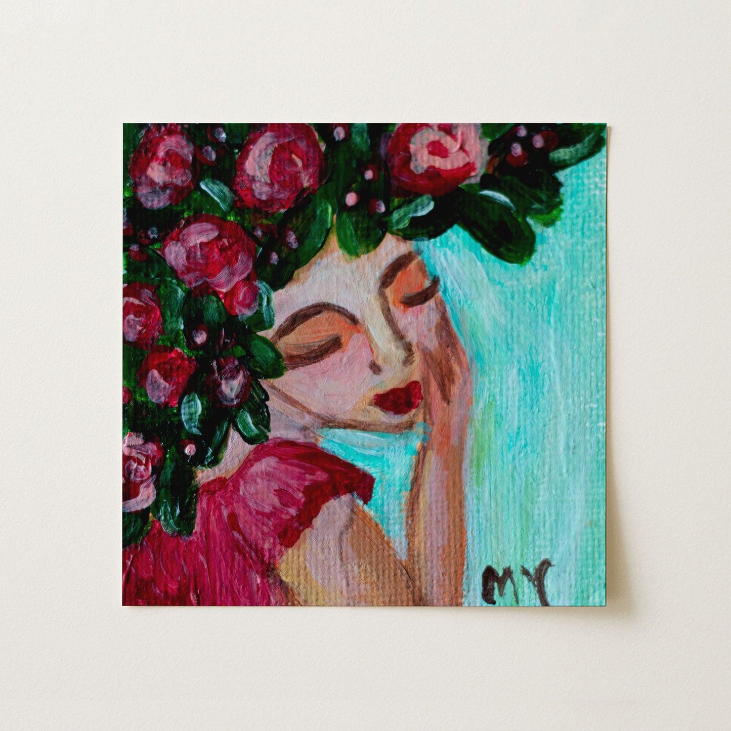 Fairy Dust | Botanical Fine Art Print 8"x8" | Part of The 100 Muses Project