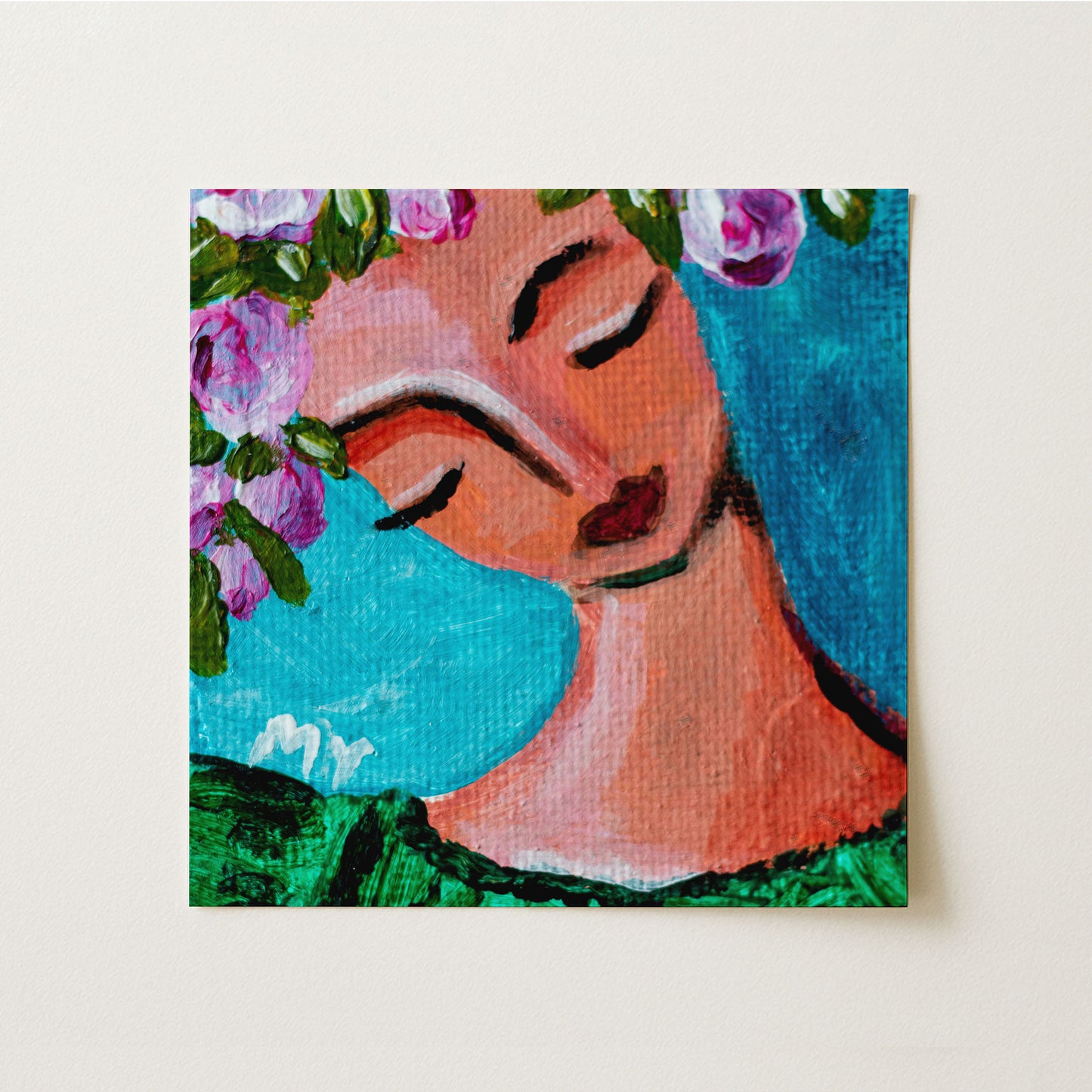 Faith | Botanical Fine Art Print 8"x8" | Part of The 100 Muses Project