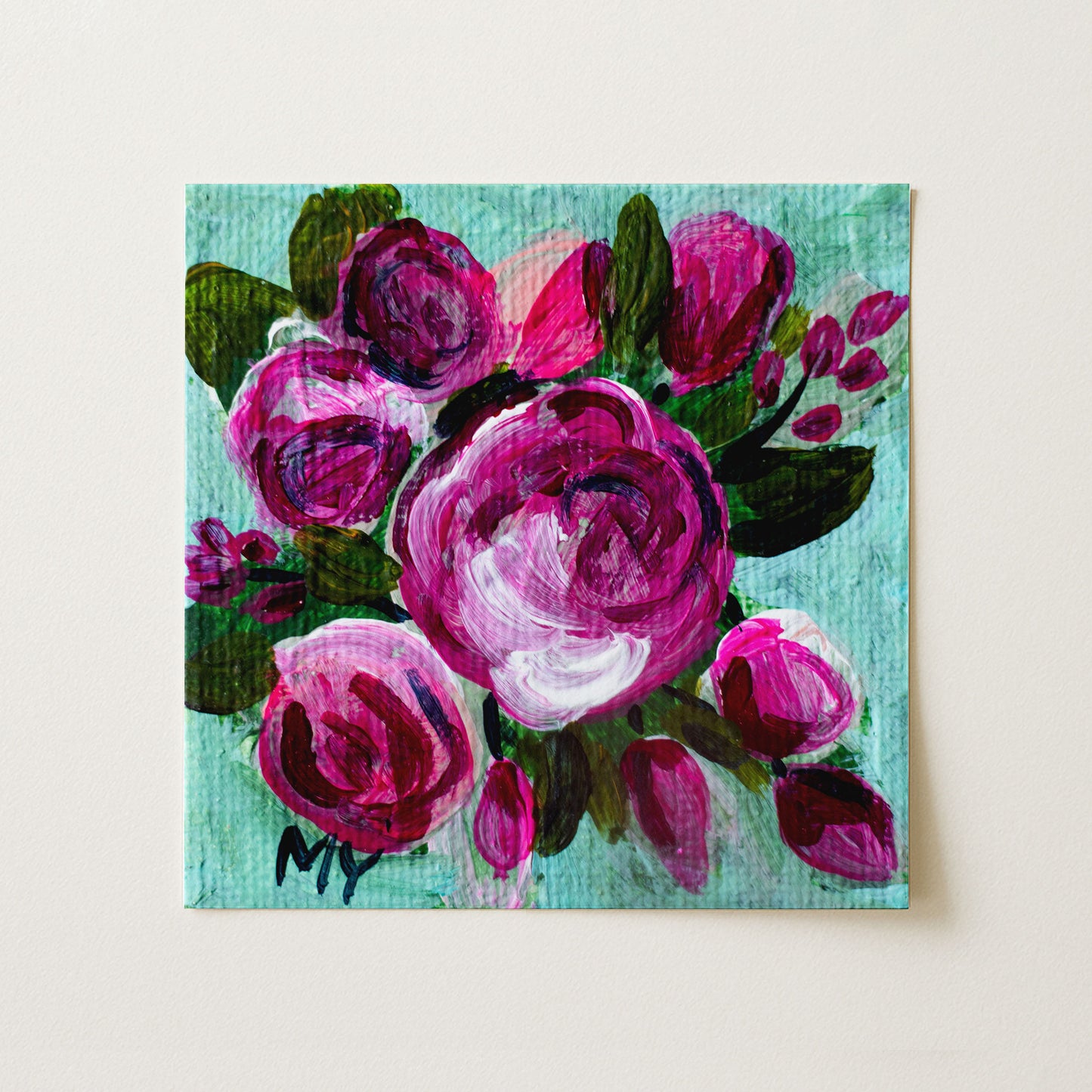 Floral Dream | Botanical Fine Art Print 8"x8" | Part of The 100 Muses Project
