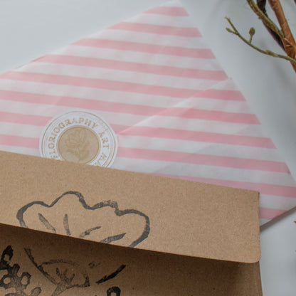 Floriography Art Print Snail Mail Club: Monthly Happy Mail Delivery