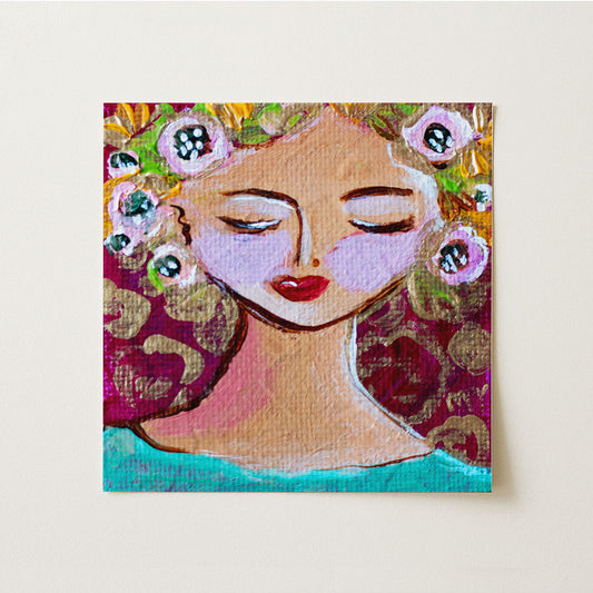 Limitless | Botanical Fine Art Print 8"x8" | Part of The 100 Muses Project