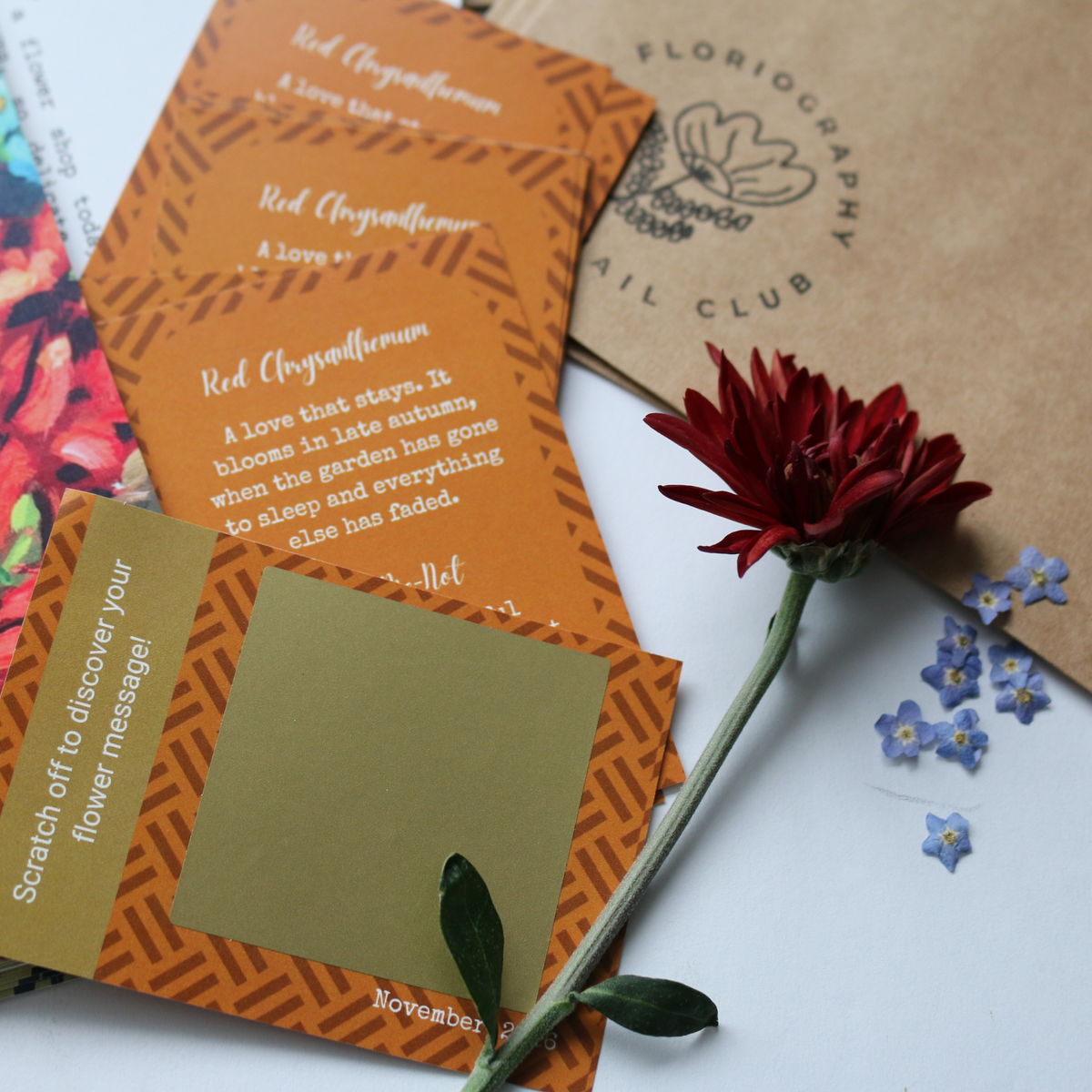 Floriography Mail Club