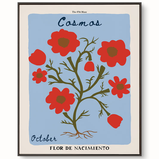 October Birth Flower Art Print