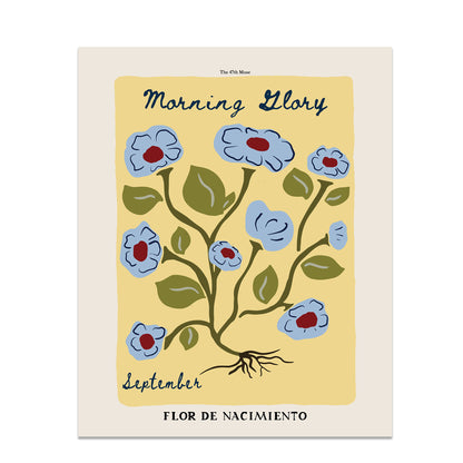 September Birth Flower Art Print