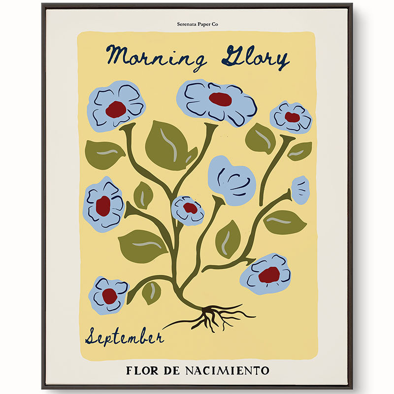 September Birth Flower Art Print
