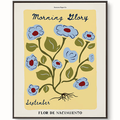September Birth Flower Art Print