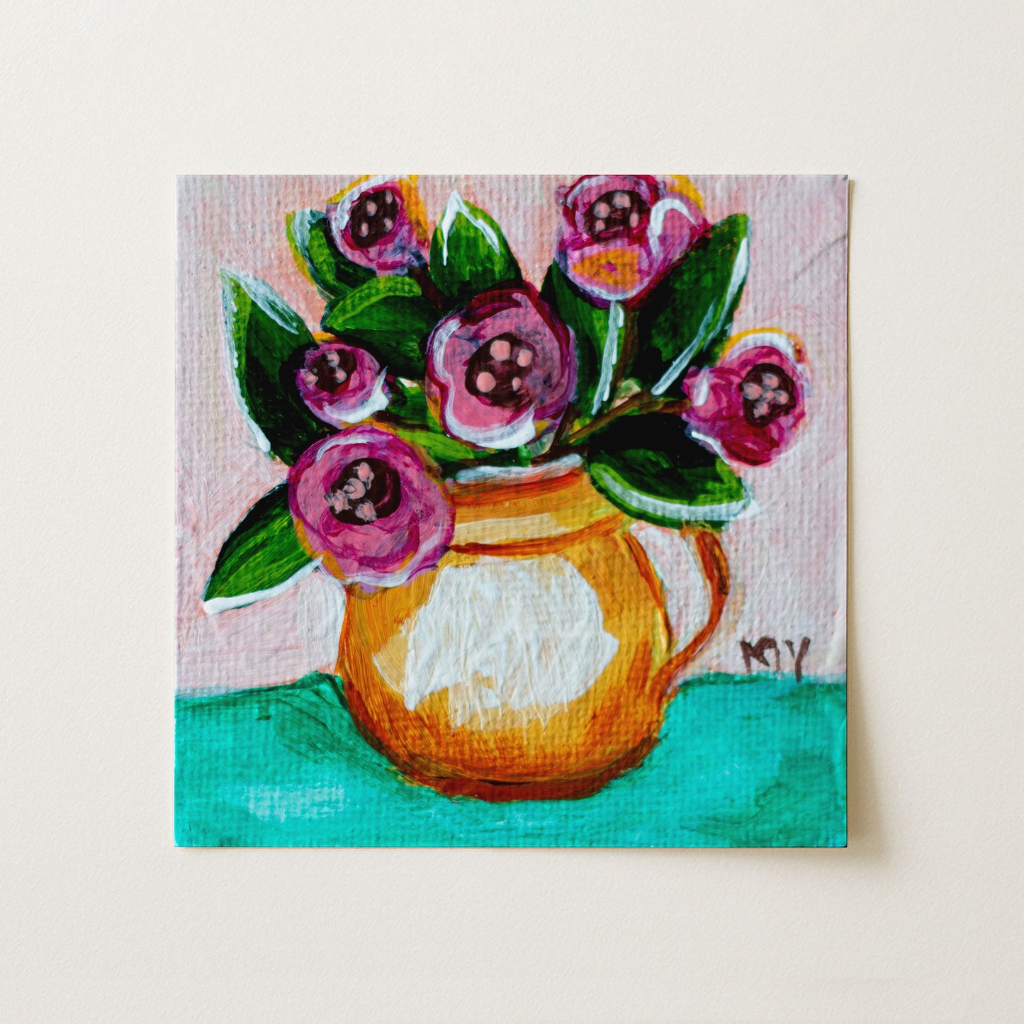 Susan | Botanical Fine Art Print 8"x8" | Part of The 100 Muses Project