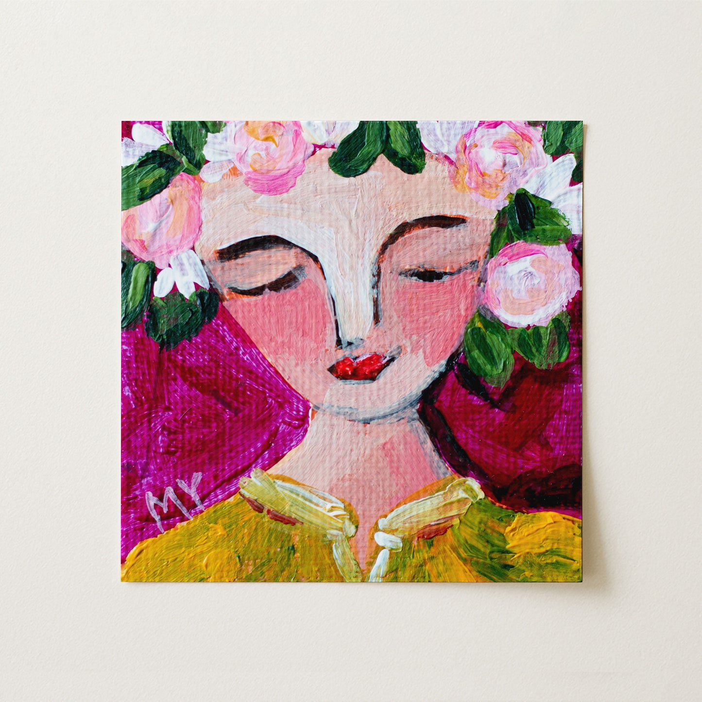 Twinkle | Botanical Fine Art Print 8"x8" | Part of The 100 Muses Project