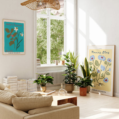 December Birth Flower Art Print